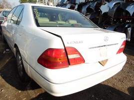 2001 LEXUS LS430 WHITE 4.3L AT Z19490